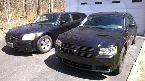 One is a Police model, one is a standard model. While great cars they require you to keep the tow company's number handy. JC!