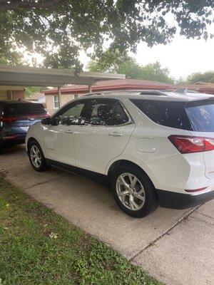 Our new diesel Chevy Equinox premier!!!