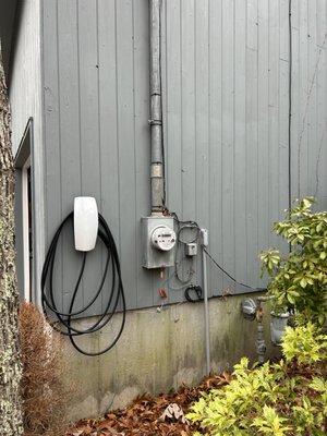 Tesla wall charger