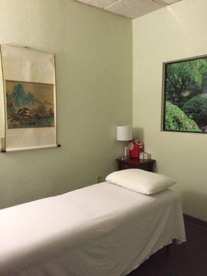 Tranquil treatment rooms