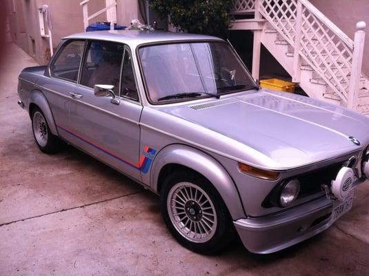 Craig thank you for allowing SYCN to ship your very rare 1974 BMW 2002 Turbo from  Los Angeles, California to Fasano, Italy.