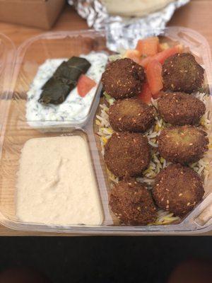 Falafel plate