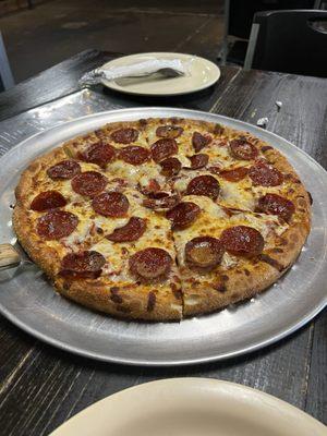 Pepperoni pizza