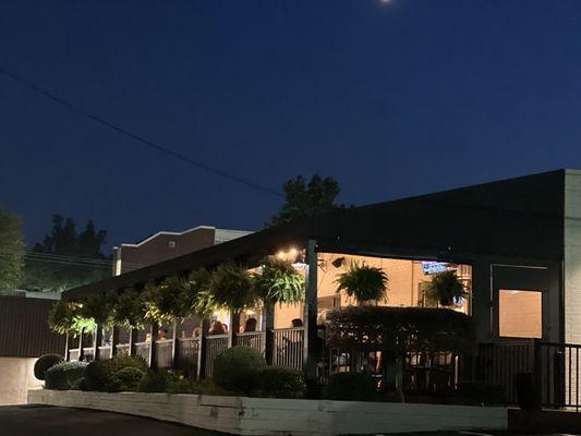 Patio dining