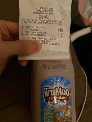 Expired Milk