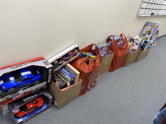 Holiday Toy Drive for United Way of Tri-county