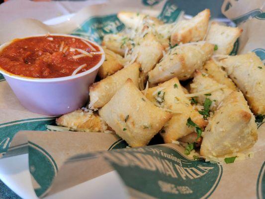 Garlic parmesan bites