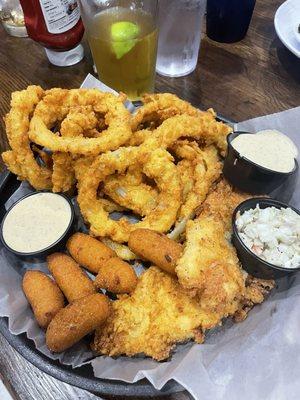 Fish and Chips but opted for the Onion Rings