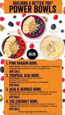 Amazing Power Bowls that are so good for you and fill you up.