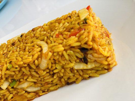 Wendylicious Jollof Rice- Comes in Vegan Option and Quinoa substitute.