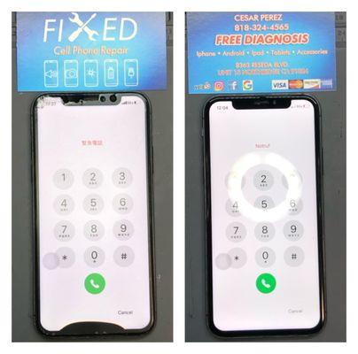 iPhone X Screen Repair! Come in today for any repairs!