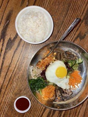 Bibimbap (vegitarian)