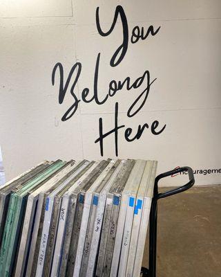 Screen printing studio at the mill