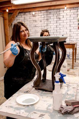 Furniture Painting Class