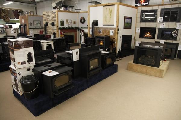 Our showroom is a great way to identify the stove or fireplace that is perfect for your home.