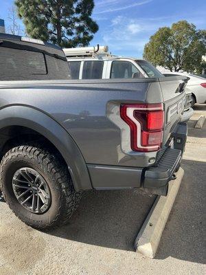 2018 Ford Raptor bed side done and ready to go home!