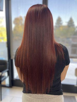 Copper color ( Done by Nicole)