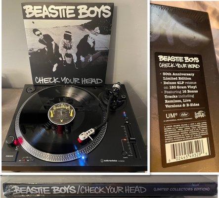 Beastie Boys "Check your head" 30th anniversary on vinyl #DropTheNeedle #NowSpinning