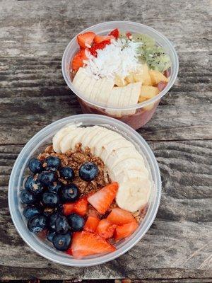 Breakfast Bowl and Haole Bowl