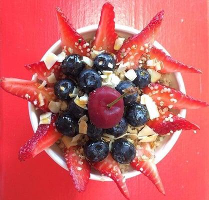 Berry Cherry Bomb Acai Bowl!!!