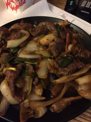 Mongolian beef