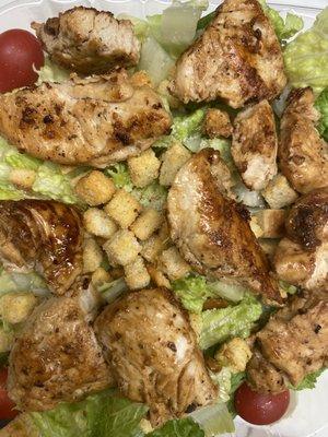 Grilled chicken Cesar salad