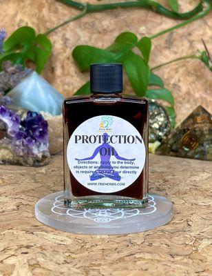 Protection oil for spiritual use