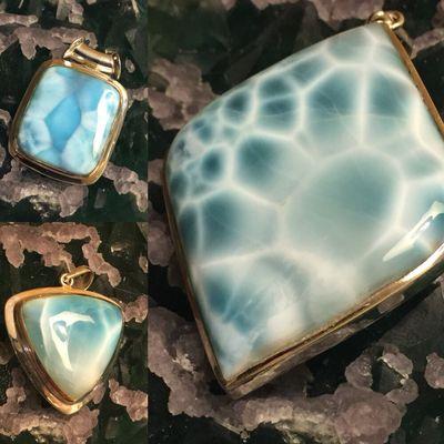 LARIMAR FROM ISLAND OF HISPANIOLA