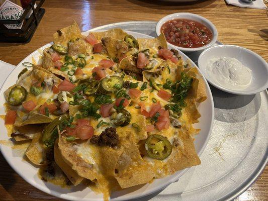 Nachos with beef!