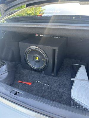 12 inch kicker sub