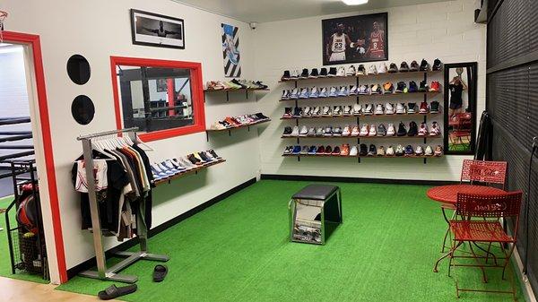 our sneaker store