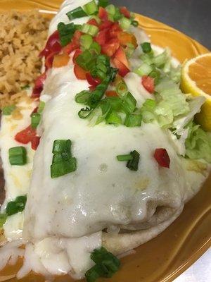 Seafood Burrito