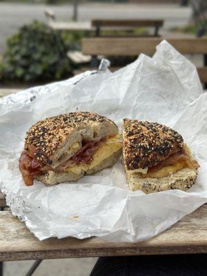 bagel sando