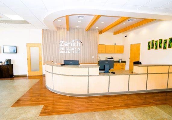 Zenith's Reception Area