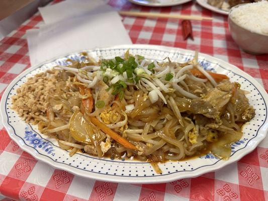 Phad thai (chicken)