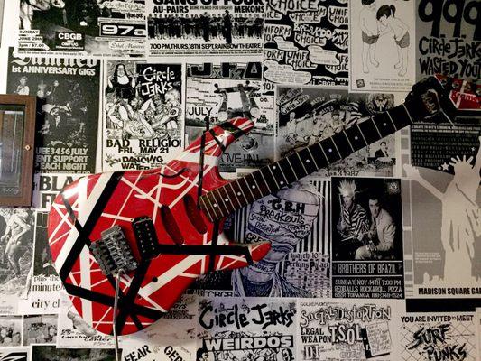 Eddie Van Halen clone guitar deco