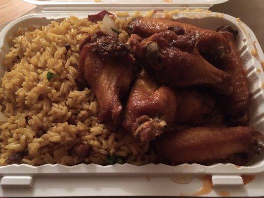 Buffalo Wings 26. Roast Pork Fried Rice