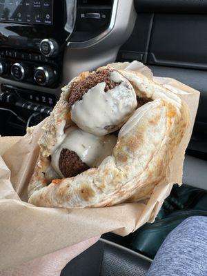 Falafel pita