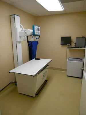 Digital x-ray room.