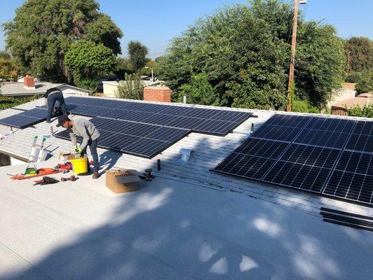 22 HANWHA QCELL 325W PANELS WITH ENPHASE IQ7, SOLAR IN FULLERTON, CA