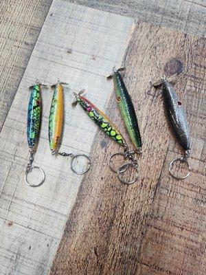 Hans made ceder lures