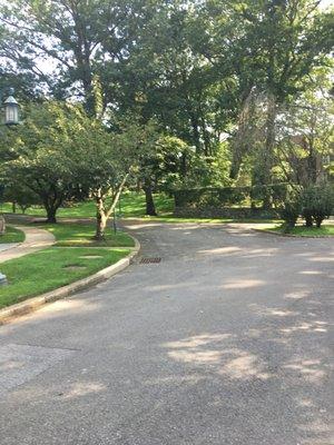 The magical flow of streets in Forest Hills Gardens.