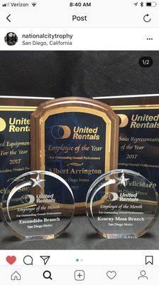 Plaques and Acrylic Awards