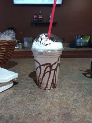 The Frozen hot chocolate