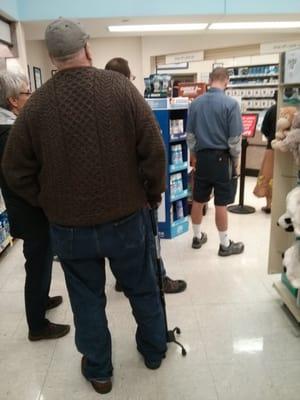 If you have several hours to waste, you can always wait in line for  a prescription.