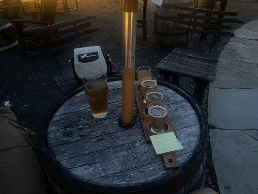 Beer flight