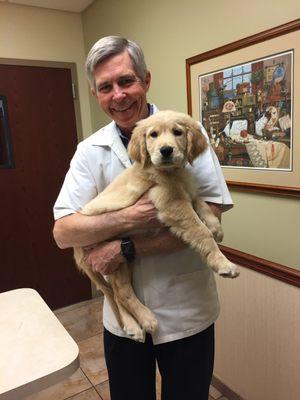 Dr. Higgins with "Bennett"!