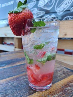 Strawberry mojito