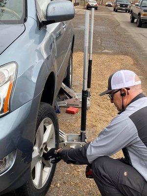 Wheel Removal Roadside