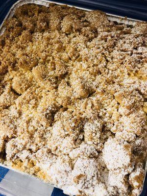 Yogurt crumb cake